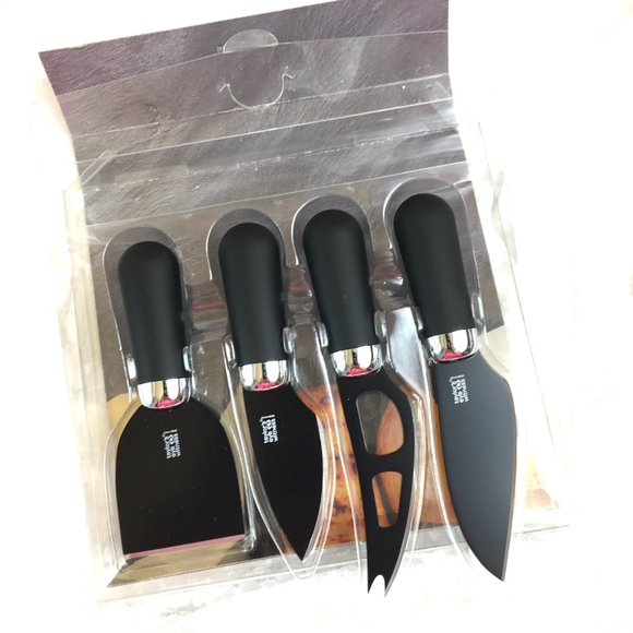 Taylor's Eye Witness Brooklyn 4pc Cheese Knife set NWT NOS - Picture 2 of 12